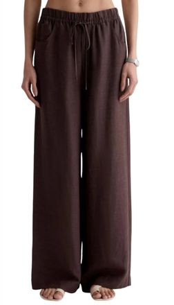 AG - Adriano Goldschmied Century Cinched Wide-Leg Pants In Oak Barrel