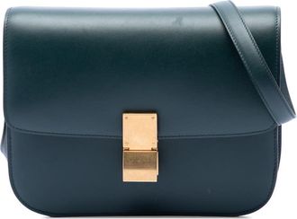 Celine Pre-owned Celine Medium Calfskin Classic Box Ladies LQZUN4QDEJAXVSAM