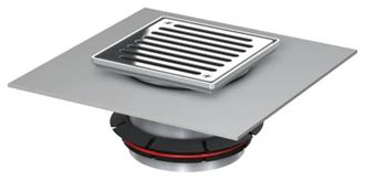 Aco Aco Pieza De Uni&oacute;n Variant-cr 148x148/ K3 V2a/fl. Arena/rejilla Ranurada V2a Atornillada, 9579.60.89