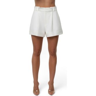 JLUXLABEL Soft Breeze Shorts in Ivory at Nordstrom, Size Medium