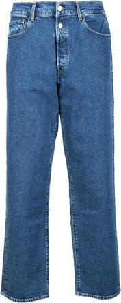 Replay Blue Straight Stretch Jeans