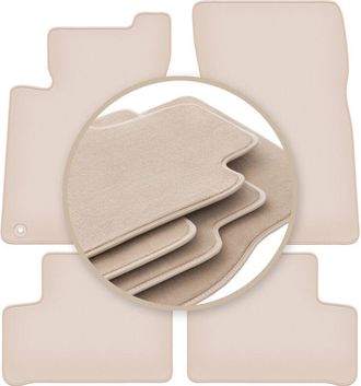OEM Alfombrillas Premium Beige Para: Mercedes Cls C118 Sed&aacute;n, Station Wagon 2019