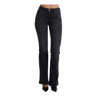 A|X Armani Exchange Jeans, Dames, Grijs, W27, Slim Fit 5-Pocket Jeans