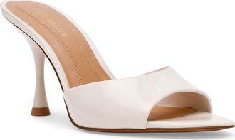 Steve Madden Santi Slide Sandal in Bone Patent at Nordstrom, Size 9.5