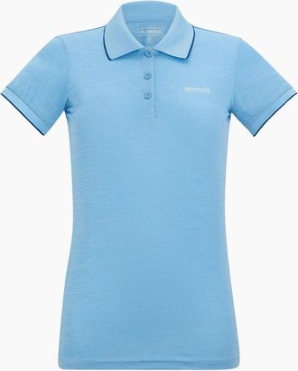Regatta Womens Regatta Womens/Ladies Remex II Polo Neck T-Shirt - Blue - Size: 20