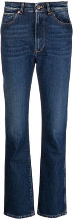 3x1 slim-fit cotton-blend jeans - women - TENCEL with REFIBRA Technology/Lyocell/Cotton/Lycra - 27 - Blue