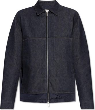 Moncler Denim jas - Heren - Spijkerjassen - Blauw - XL - Denim - Jassen