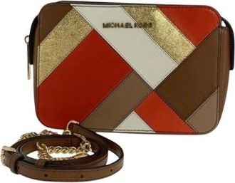 Michael Kors Pre-owned Cross Body Bags, female, Multicolor, Size: ONE SIZE Pre-owned Leather shoulder-bags