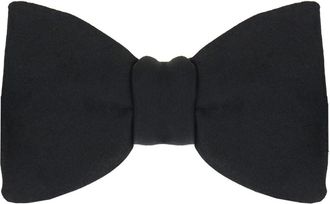 Ermenegildo Zegna Satin bow tie - men - Silk - One Size - Black