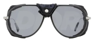 Dior DM40092I Pilot with Removable Fabric Blinders Sunglasses - Black