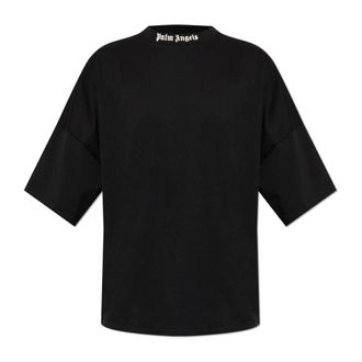 Palm Angels T-Shirts, male, Black, Size: XS Classic Logo Over T-Shirt