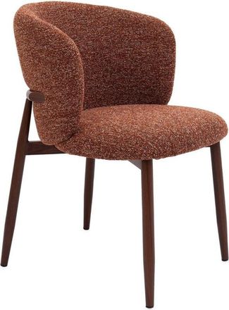 BIZZOTTO Sedia Amalia Noce/Terracotta