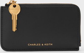 Charles & Keith Lane Key Zip-Around Wallet