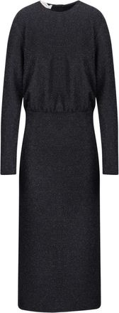 Jucca Midi Dresses, female, Black, S, Lurex Jersey Dress