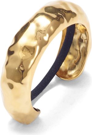 Lelet NY Hammered Metal Ponytail Cuff in Gold at Nordstrom