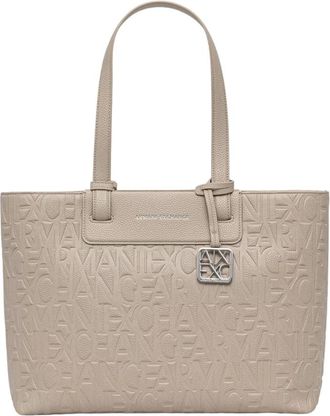 A|X Armani Exchange Liz M Tote - Bags - Mujer - Beige - ONE SIZE