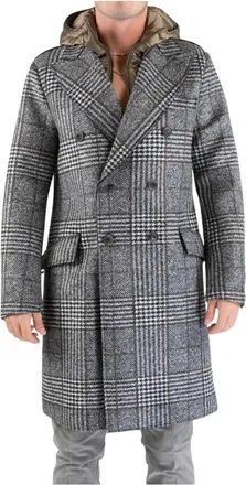 Bob Hombre, Abrigos, Gris, Talla: M