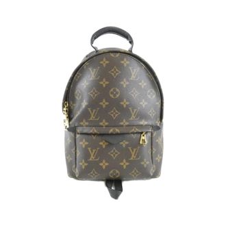 Louis Vuitton Brown Coated Canvas Backpack (Pre-Owned)