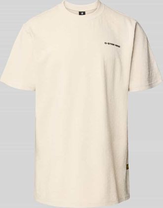 G-Star Loose Fit T-Shirt mit Rundhalsausschnitt in Offwhite, Größe XXL