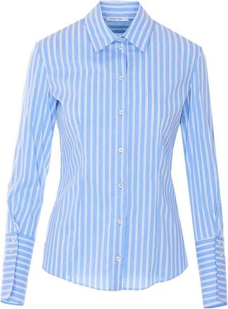 Patrizia Pepe Blue Striped Shirt