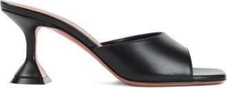 Amina Muaddi Black Lupita Heels