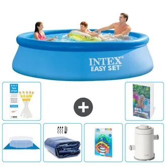 Intex Piscina Easy Set Redonda - 305x76 Cm - 7-piezas S123
