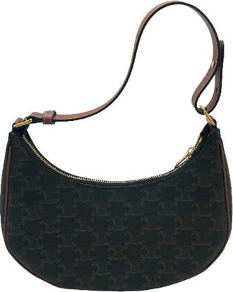 Celine Pre-owned Ava tas - Dames - Vintage Schoudertas - Bruin - ONE Size - Leer - Vintage