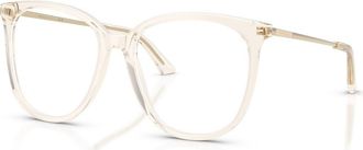 Jimmy Choo London 55mm Phantos optical glasses in Beige at Nordstrom