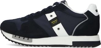 Blauer Queens 01 - Heren - Sneakers - Blauw - 42 EU - Leer - Schoenen