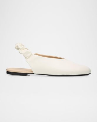 La Canadienne Glenn Leather Slingback Flats