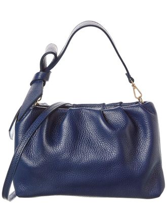 Persaman New York Lilie Bow Leather Shoulder Bag
