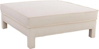 Ballard Designs Nash Ottoman - Ballard Designs