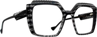 Caroline Abram Philomene - unisex - Brillen - Zwart - 52 MM - Accessoires