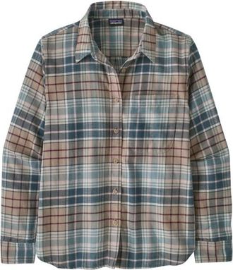 Patagonia LW Fjord Flannel Shirt Hemd f&uuml;r Damen | grau