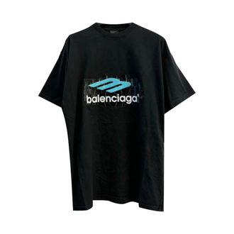 Balenciaga Ttvt T-Shirt - Black