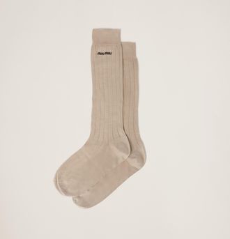 Miu Miu Silk socks