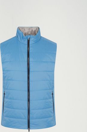 Born Living Yoga Vest Maine Celandon Blue/Fungi