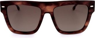 Carrera Ladies Brown Square Sunglasses CARRERA 3016/S