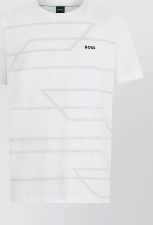 HUGO BOSS printed cotton short-sleeve t-shirt