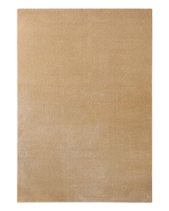 Esprit Alfombra tejida terciopelo corto beige arena 120x170