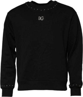 Dolce & Gabbana Hombre, Jerseys, Negro, Talla: S