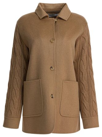 Max Mara Coat In Camel