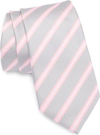 Original Penguin Cutler Stripe Tie in Pink at Nordstrom Rack