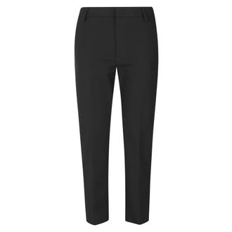 Dondup Straight Broeken - Dames - Broeken - Zwart - Maat: W25