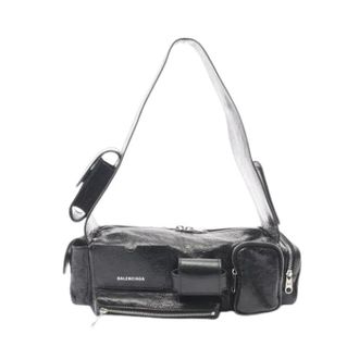 Balenciaga Pre-owned Cross Body Bags, female, Black, Size: ONE SIZE Pre-owned Vintage Handbag