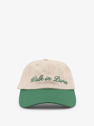 Walk In Paris Cappello in denim con ricamo frontale - WALK IN PARIS - gender_Man