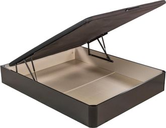 What The Sleep Canap&eacute; abatible env&iacute;o, montaje y retirada inc, madera, Negro, 180x200