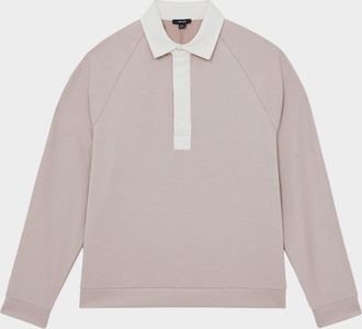 Reiss Mens Thurloe Color-Block Rugby Shirt
