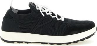 Kiton Technical Cotton Sneakers - Heren - Sneakers - Zwart - 43 EU - Katoen - Schoenen