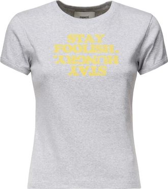 Coperni Mujer, Camisetas, Gris, Talla: L